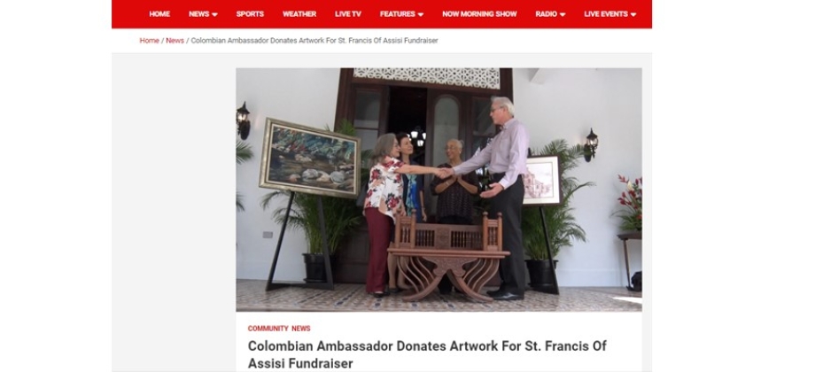 Embajadora de Colombia estrecha lazos de amistad con Trinidad y Tobago