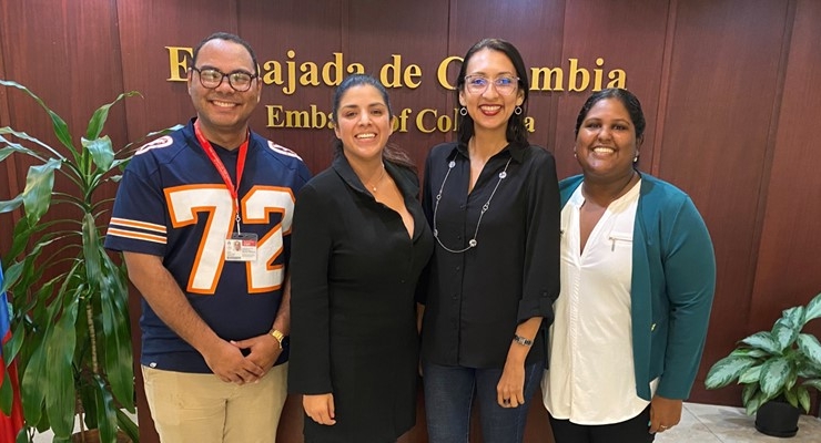 Embajada de Colombia en Trinidad y Tobago le da la bienvenida al nuevo asistente de Idiomas del Programa de ICETEX en Trinidad y Tobago