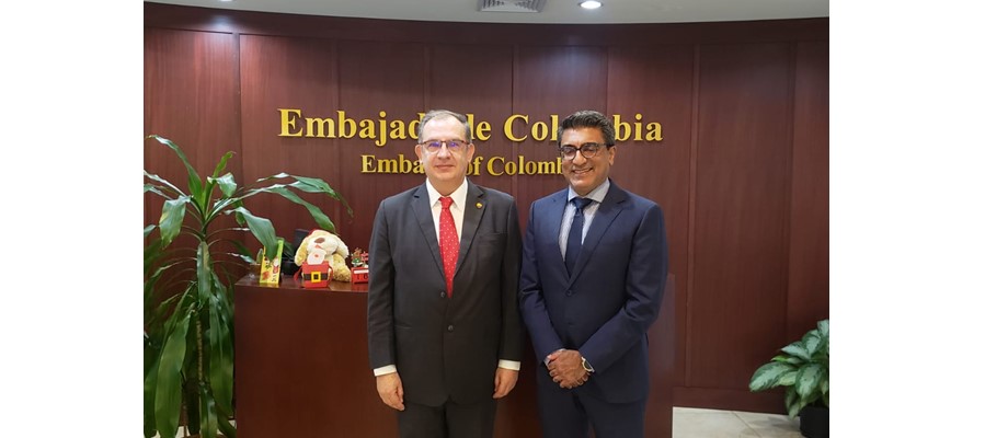 Chargé D´Affaires de la Embajada de Colombia en Trinidad y Tobago sostiene desayuno con el Alto comisionado de Canadá para Trinidad y Tobago