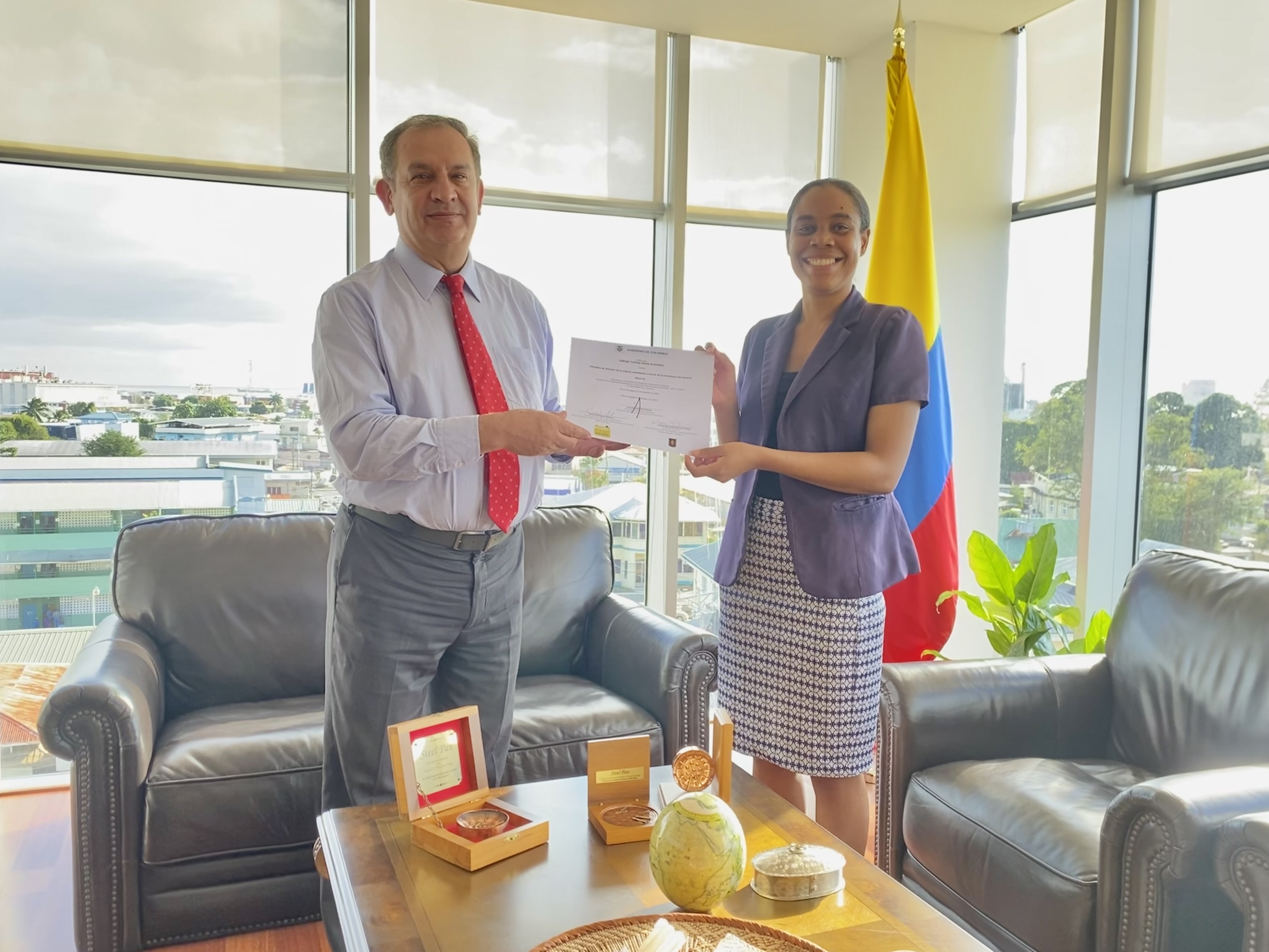 Finaliza la participación de los estudiantes de Trinidad y Tobago en la versión 2022 de la iniciativa Difusión de la Cultura Colombiana a través de la Enseñanza del Español