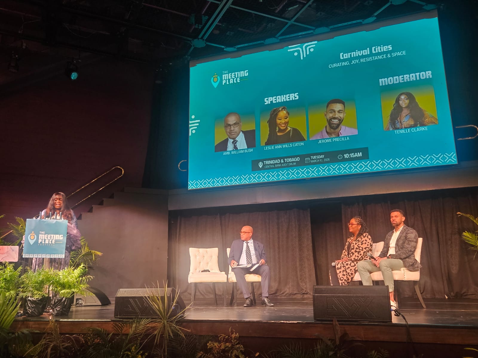 El Embajador de Colombia en Trinidad y Tobago participa como ponente en el Meeting Place Festival: Carnival of Creatives