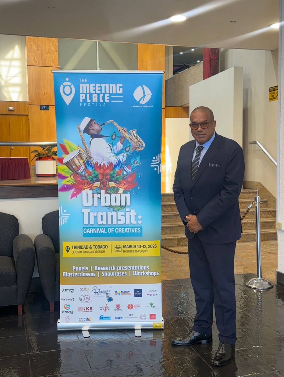 El Embajador de Colombia en Trinidad y Tobago participa como ponente en el Meeting Place Festival: Carnival of Creatives