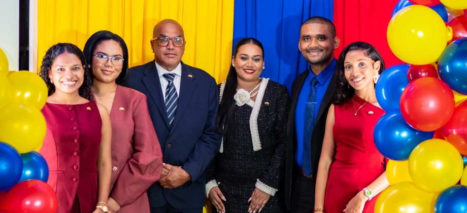 Embajada de Colombia en Trinidad y Tobago celebró el 215 aniversario de la Independencia Nacional