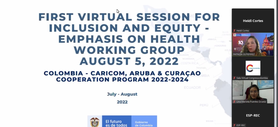 Finalizan con éxito las actividades online de socialización de los proyectos del programa de cooperación Colombia – CARICOM Aruba & Curazao 2020 – 2022