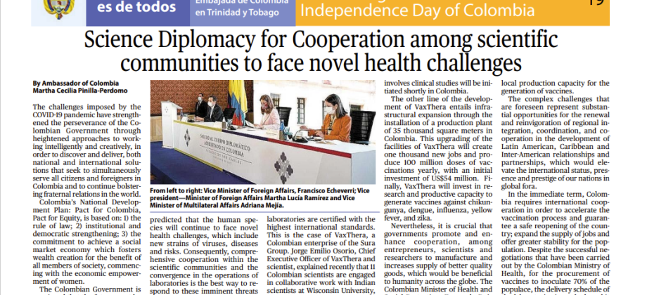 Science diplomacy for cooperation