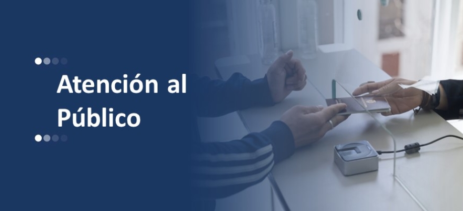 Embajada en Trinidad y Tobago y su sección consular no tendrán atención al público el 1 y 30 de mayo de 2025