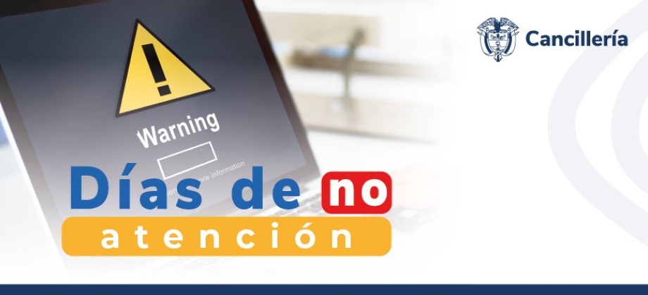 Embajada y el Consulado de Colombia en Trinidad y Tobago no tendrán atención al público el 1 de mayo de 2024
