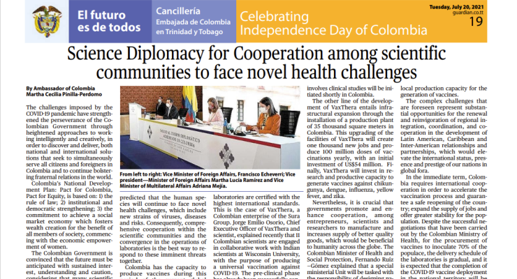 Science diplomacy for cooperation